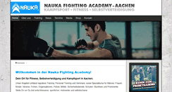 Desktop Screenshot of nauka-training.com